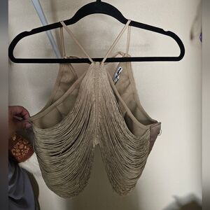 Fashion Nova Fringe Tank Top